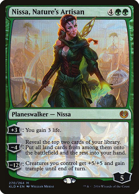 Nissa, Nature's Artisan (Mythic)