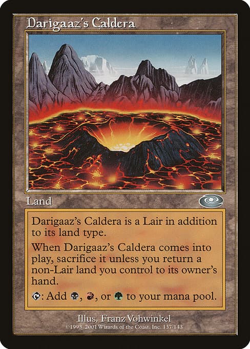 Darigaaz's Caldera from Planeshift (Uncommon)