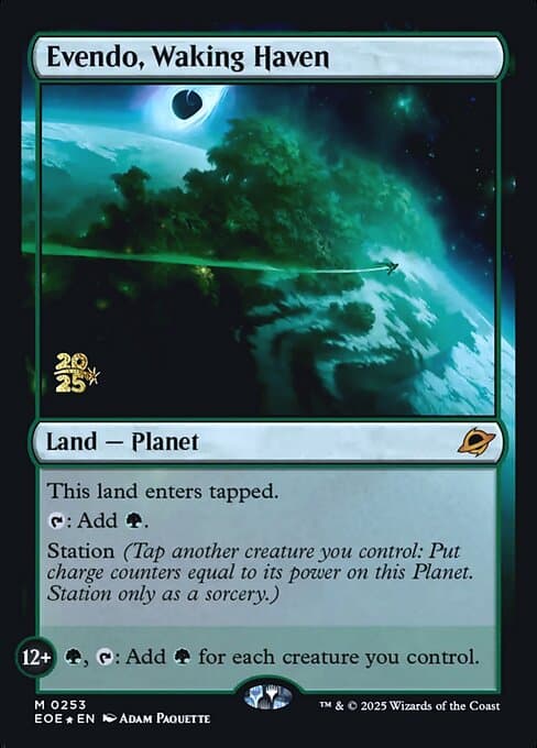Evendo, Waking Haven from Edge of Eternities Promos (Mythic)