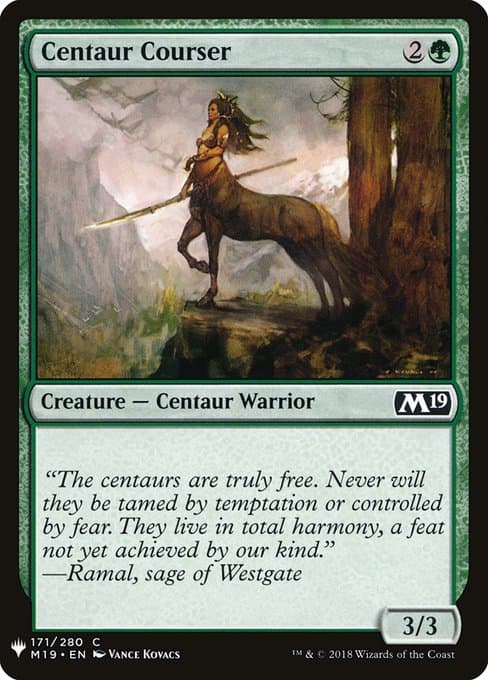 Centaur Courser from The List (Common)