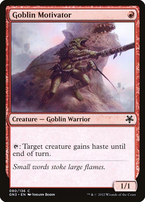 Goblin Motivator from Game Night: Free-for-All (Common)