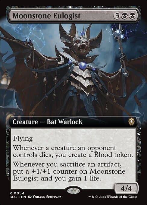 Moonstone Eulogist from Bloomburrow Commander (Rare)