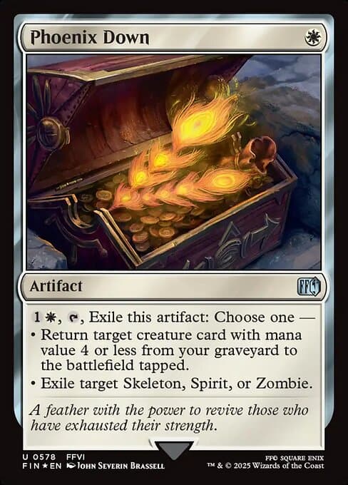 Phoenix Down from Final Fantasy (Uncommon)