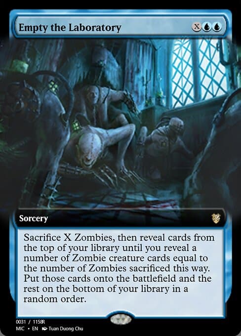 Empty the Laboratory from Magic Online Promos (Rare)