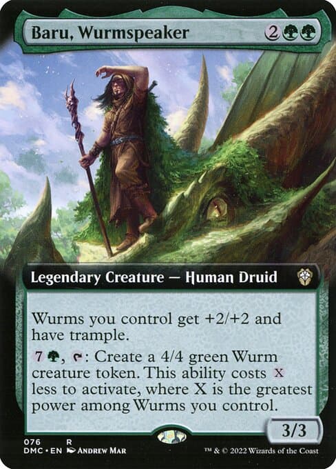 Baru, Wurmspeaker from Dominaria United Commander (Rare)
