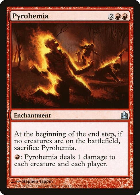 Pyrohemia from Commander 2011 (Uncommon)