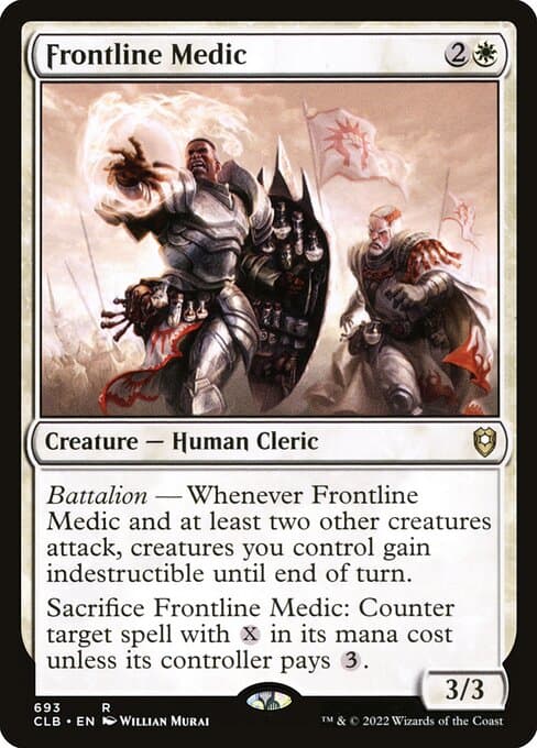 Frontline Medic from Commander Legends: Battle for Baldur's Gate (Rare)