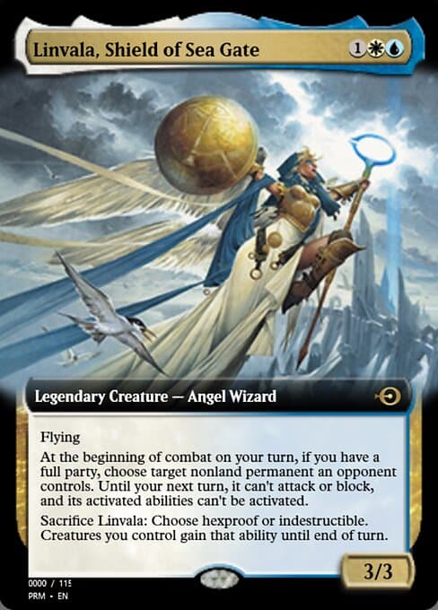 Linvala, Shield of Sea Gate from Magic Online Promos (Rare)