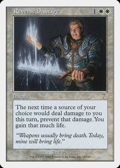 Reverse Damage from Seventh Edition (Rare)