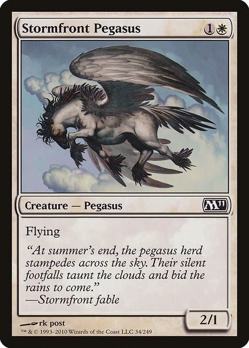 Stormfront Pegasus from Magic 2011 (Common)