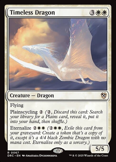 Timeless Dragon from Aetherdrift Commander (Rare)