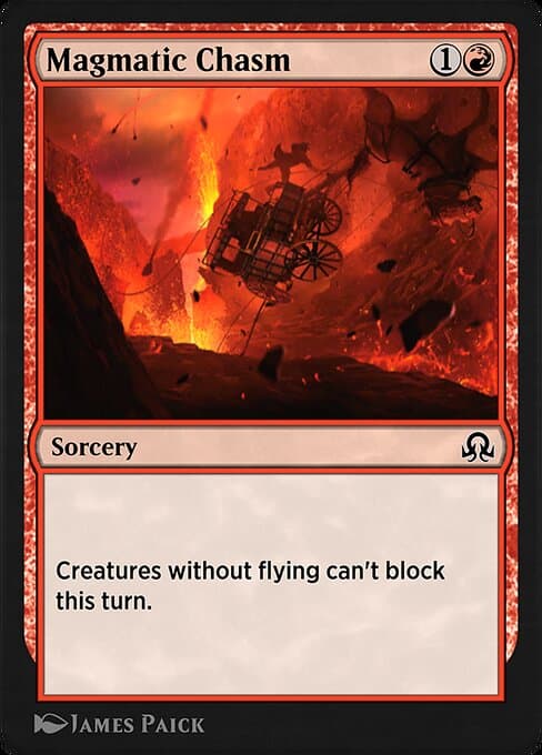 Magmatic Chasm from Shadows over Innistrad Remastered (Common)