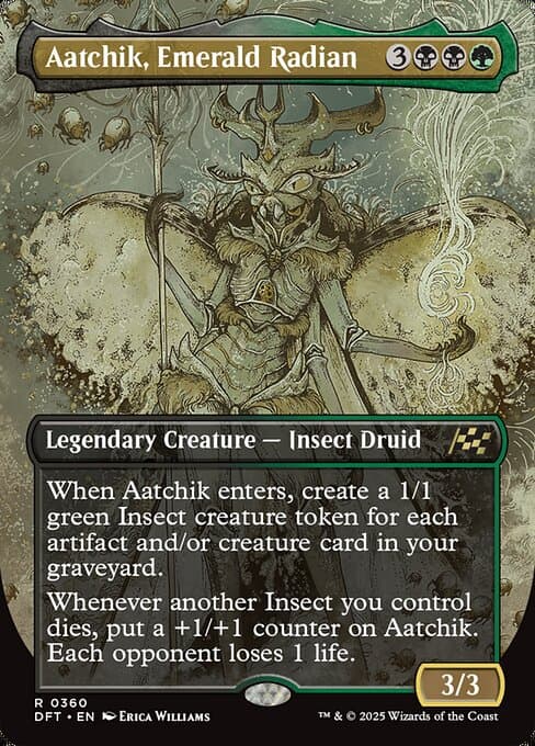 Aatchik, Emerald Radian from Aetherdrift (Rare)