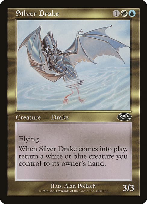 Silver Drake from Planeshift (Common)