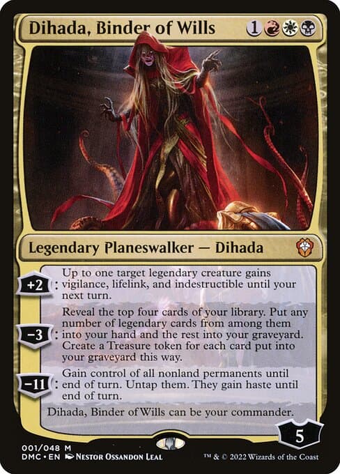 Dihada, Binder of Wills from Dominaria United Commander (Mythic)