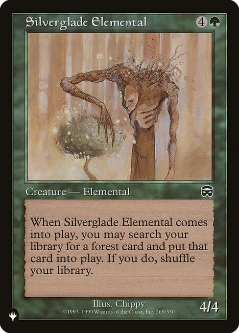 Silverglade Elemental from The List (Common)
