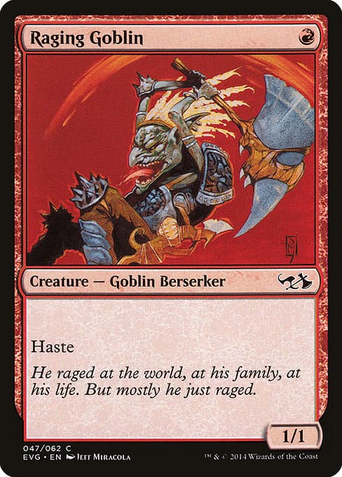 Raging Goblin from Duel Decks Anthology: Elves vs. Goblins (Common)