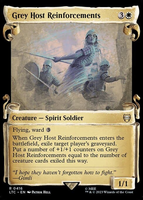 Grey Host Reinforcements from Tales of Middle-earth Commander (Rare)
