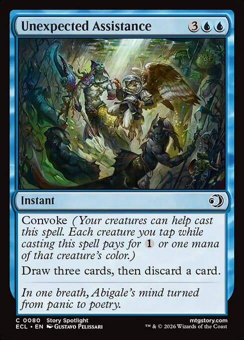 Unexpected Assistance from Lorwyn Eclipsed (Common)