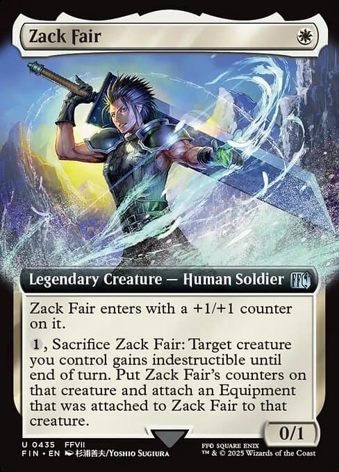 Zack Fair from Final Fantasy (Uncommon)