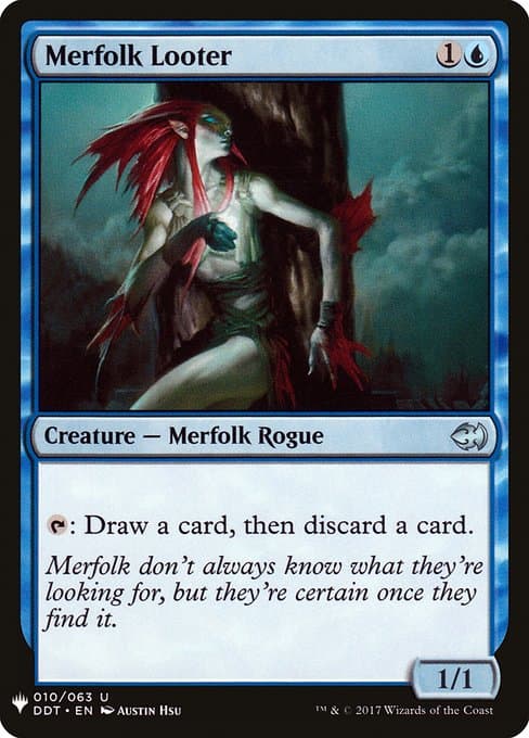 Merfolk Looter from The List (Uncommon)