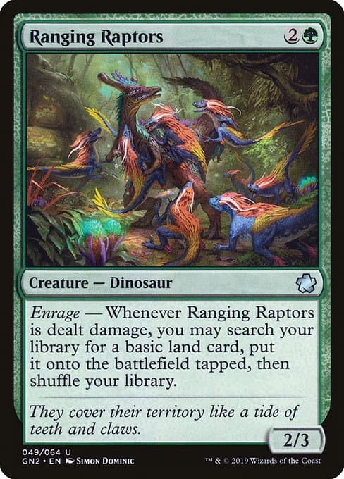 Ranging Raptors (Uncommon)