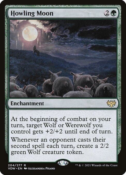 Howling Moon from Innistrad: Crimson Vow (Rare)