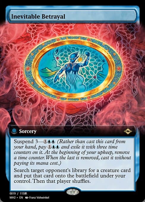 Inevitable Betrayal from Magic Online Promos (Rare)