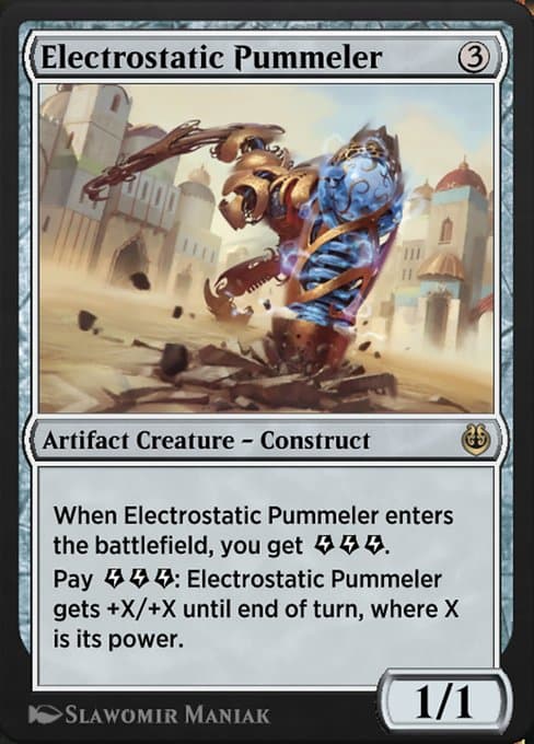 Electrostatic Pummeler from Kaladesh Remastered (Rare)