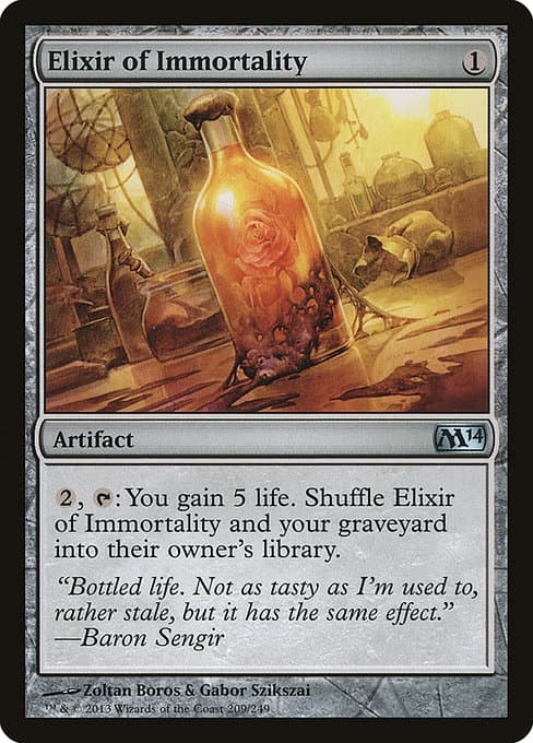 Elixir of Immortality from Magic 2014 (Uncommon)