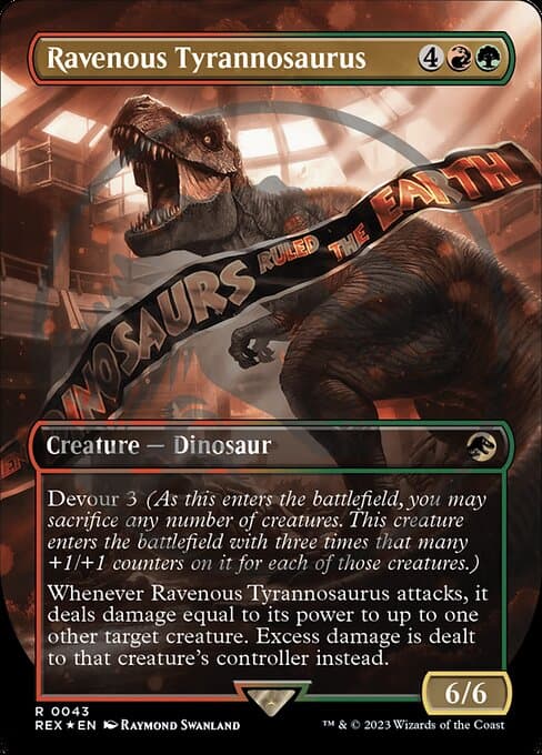 Ravenous Tyrannosaurus (Rare)