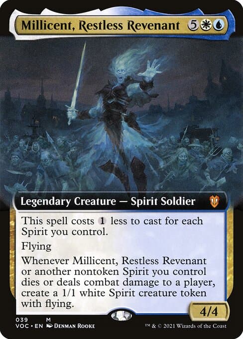 Millicent, Restless Revenant from Crimson Vow Commander (Mythic)