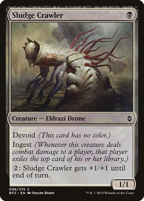 Sludge Crawler from Battle for Zendikar (Common)