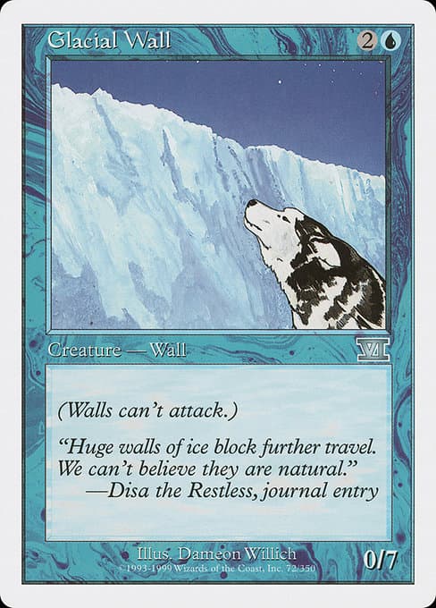 Glacial Wall from Classic Sixth Edition (Uncommon)