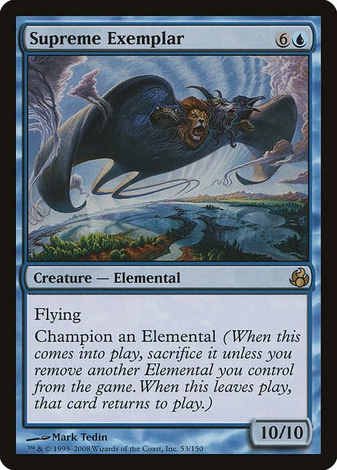 Supreme Exemplar from Morningtide (Rare)
