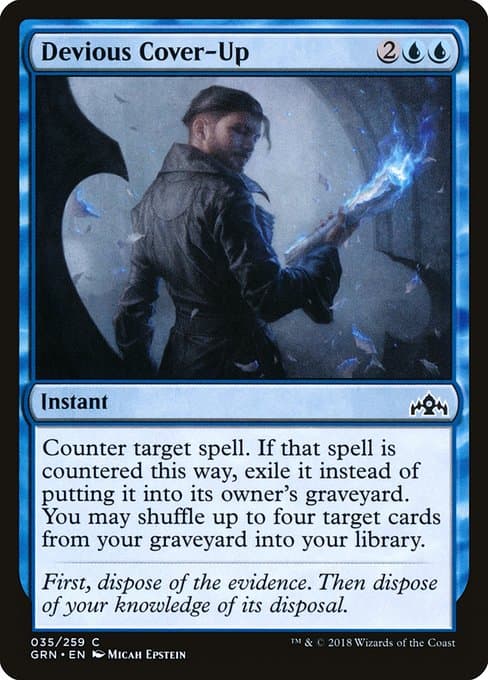Devious Cover-Up from Guilds of Ravnica (Common)