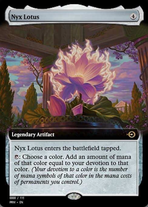 Nyx Lotus from Magic Online Promos (Rare)