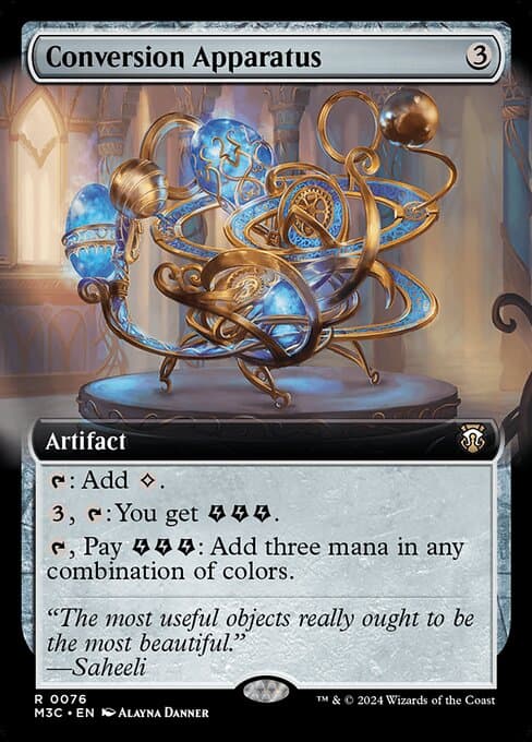Conversion Apparatus from Modern Horizons 3 Commander (Rare)