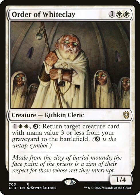 Order of Whiteclay (Rare)