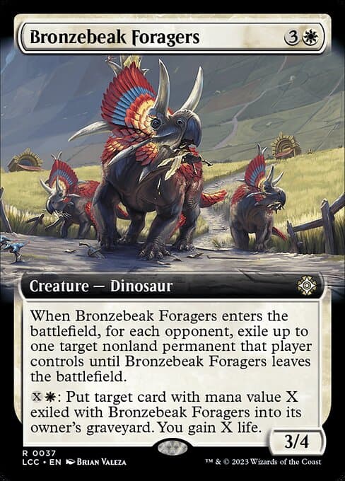 Bronzebeak Foragers from The Lost Caverns of Ixalan Commander (Rare)