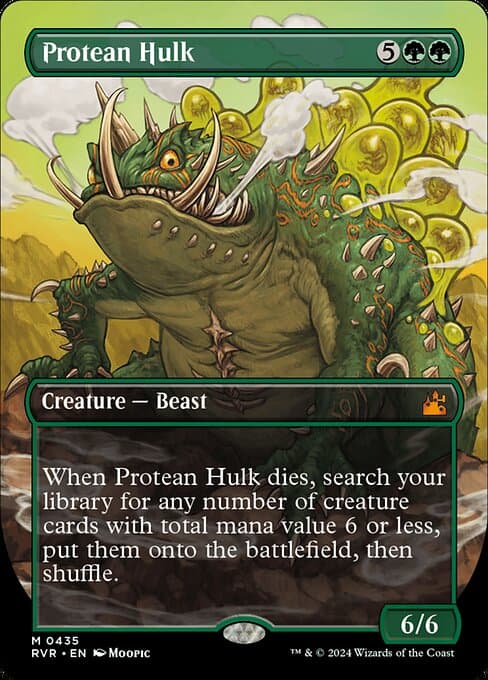 Protean Hulk from Ravnica Remastered (Mythic)