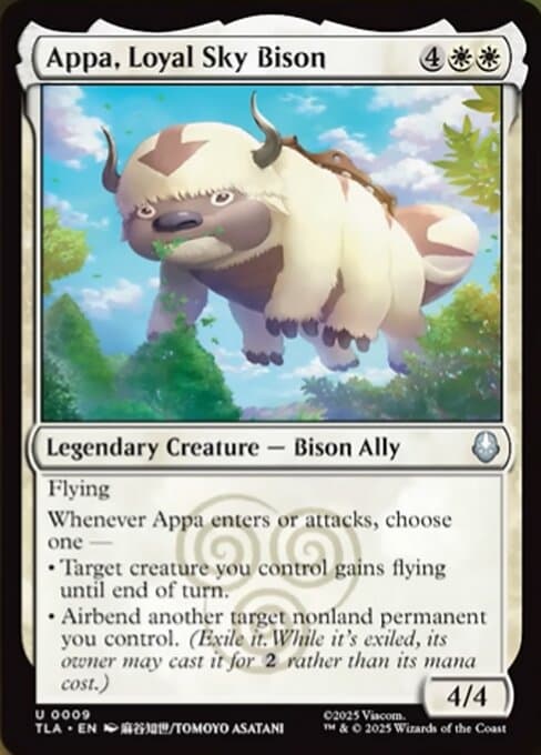 Appa, Loyal Sky Bison (Uncommon)