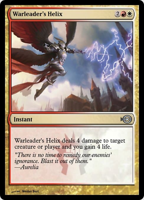 Warleader's Helix from Magic Online Promos (Uncommon)