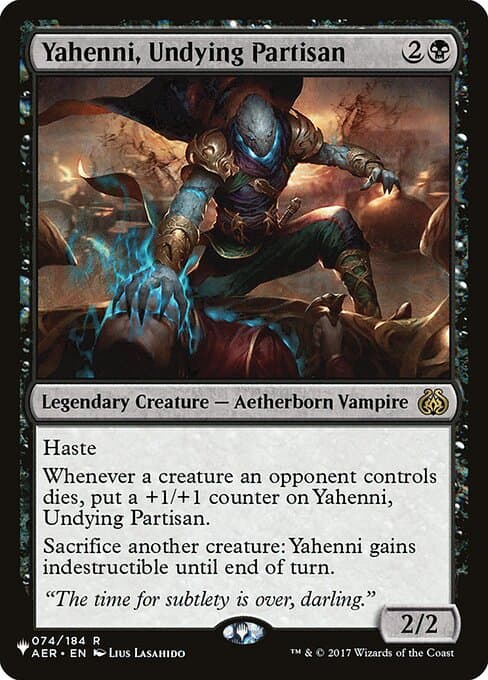 Yahenni, Undying Partisan from The List (Rare)