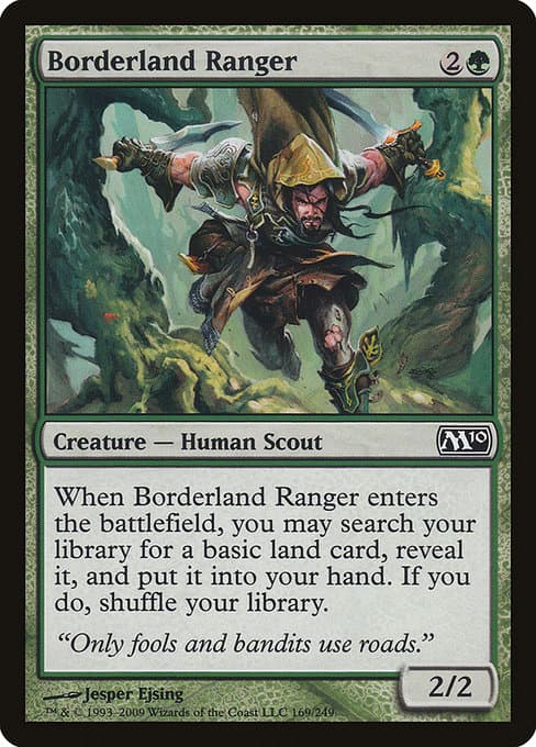 Borderland Ranger from Magic 2010 (Common)