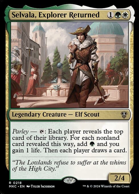 Selvala, Explorer Returned from Murders at Karlov Manor Commander (Rare)