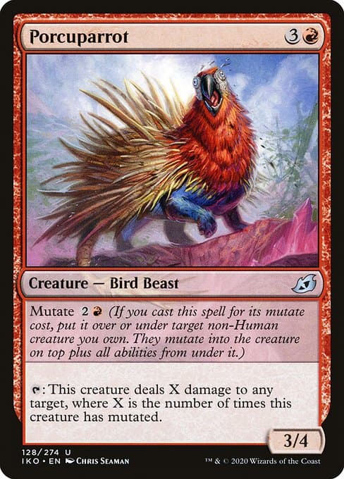 Porcuparrot from Ikoria: Lair of Behemoths (Uncommon)