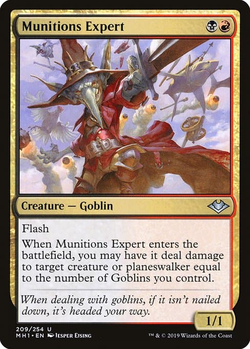 Munitions Expert from Modern Horizons (Uncommon)