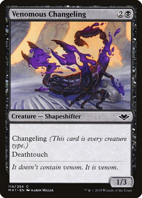 Venomous Changeling (Common)