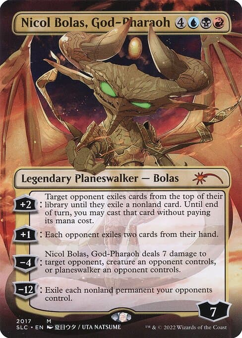Nicol Bolas, God-Pharaoh (Mythic)